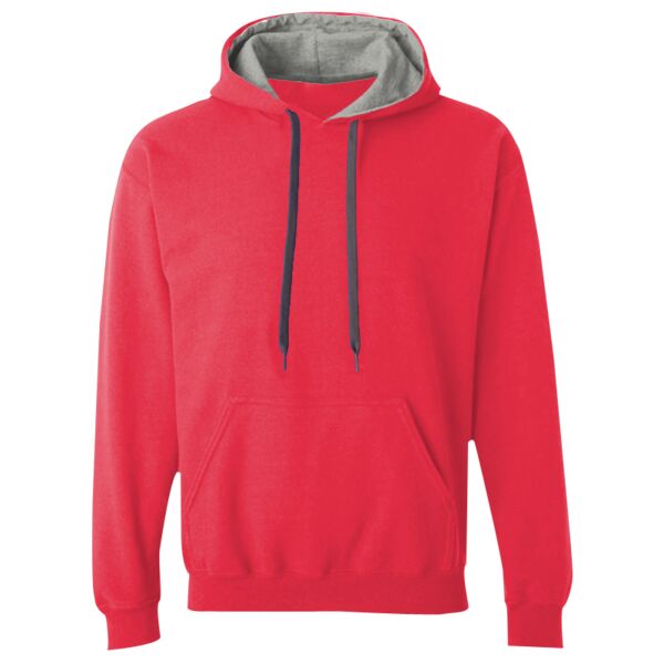 Gildan Mens Heavy Contrast Hooded Sweat Vignette