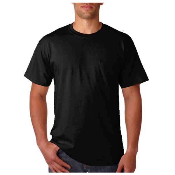 Adult Ultra CottonTM T-Shirt with Pocket Vignette