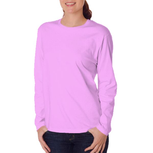 Ladies' Ultra CottonTM Long-Sleeve T-Shirt Vignette