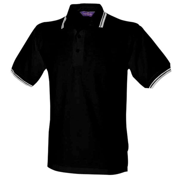 Tipped collar and cuff polo Vignette