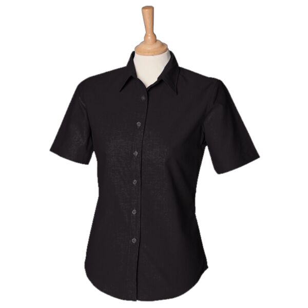Women's short sleeve classic Oxford shirt Vignette