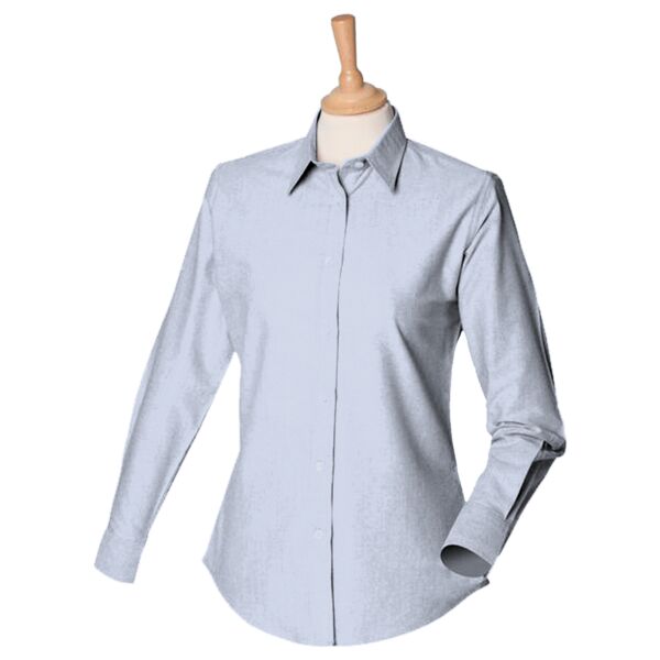 Women's Long Sleeved Classic Oxford Vignette