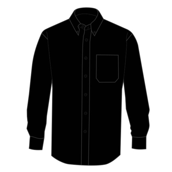 Russell Collection Mens L/S N.Iron Shirt Vignette