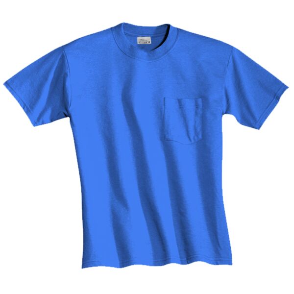 Beefy T &#174; 100% Cotton T Shirt with Pocket Vignette