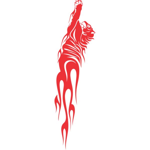 Lion en feu Vignette