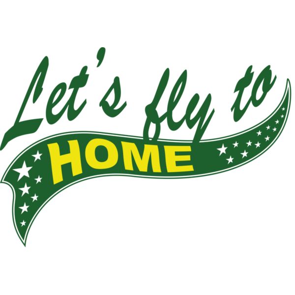 Let"s fly to home 08 Vignette