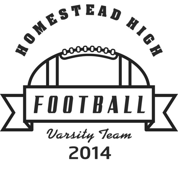 Football Template DNT001 BW Vignette