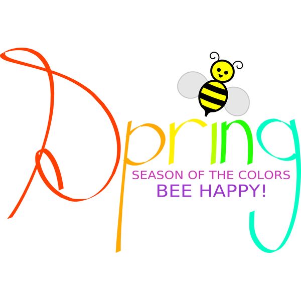 spring bee Vignette