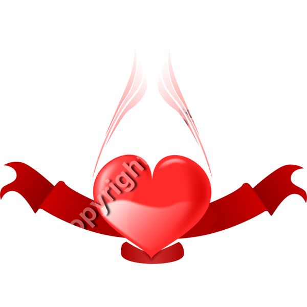 kablam Heart with Wings 1 Vignette