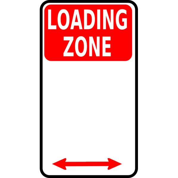 Leomarc sign loading zone Vignette