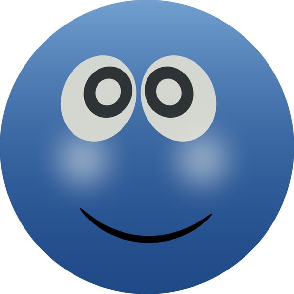 smileyblue Vignette