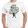 T-shirt Gildan Hammer adulte, manches courtes, 100% coton épais et doux, 203 g/m², tailles S au 5XL. Vignette