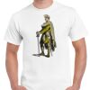 T-shirt Gildan Hammer adulte, manches courtes, 100% coton épais et doux, 203 g/m², tailles S au 5XL. Vignette
