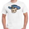 T-shirt Gildan Hammer adulte, manches courtes, 100% coton épais et doux, 203 g/m², tailles S au 5XL. Vignette