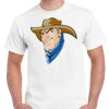 T-shirt Gildan Hammer adulte, manches courtes, 100% coton épais et doux, 203 g/m², tailles S au 5XL. Vignette
