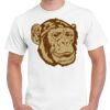 T-shirt Gildan Hammer adulte, manches courtes, 100% coton épais et doux, 203 g/m², tailles S au 5XL. Vignette