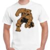 T-shirt Gildan Hammer adulte, manches courtes, 100% coton épais et doux, 203 g/m², tailles S au 5XL. Vignette