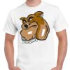 T-shirt Gildan Hammer adulte, manches courtes, 100% coton épais et doux, 203 g/m², tailles S au 5XL. Vignette