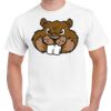 T-shirt Gildan Hammer adulte, manches courtes, 100% coton épais et doux, 203 g/m², tailles S au 5XL. Vignette