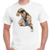 T-shirt Gildan Hammer adulte, manches courtes, 100% coton épais et doux, 203 g/m², tailles S au 5XL. Vignette