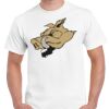 T-shirt Gildan Hammer adulte, manches courtes, 100% coton épais et doux, 203 g/m², tailles S au 5XL. Vignette