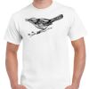 T-shirt Gildan Hammer adulte, manches courtes, 100% coton épais et doux, 203 g/m², tailles S au 5XL. Vignette