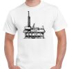 T-shirt Gildan Hammer adulte, manches courtes, 100% coton épais et doux, 203 g/m², tailles S au 5XL. Vignette