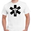 T-shirt Gildan Hammer adulte, manches courtes, 100% coton épais et doux, 203 g/m², tailles S au 5XL. Vignette