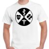 T-shirt Gildan Hammer adulte, manches courtes, 100% coton épais et doux, 203 g/m², tailles S au 5XL. Vignette
