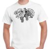 T-shirt Gildan Hammer adulte, manches courtes, 100% coton épais et doux, 203 g/m², tailles S au 5XL. Vignette