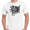 T-shirt Gildan Hammer adulte, manches courtes, 100% coton épais et doux, 203 g/m², tailles S au 5XL. Vignette