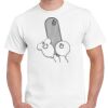 T-shirt Gildan Hammer adulte, manches courtes, 100% coton épais et doux, 203 g/m², tailles S au 5XL. Vignette
