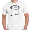T-shirt Gildan Hammer adulte, manches courtes, 100% coton épais et doux, 203 g/m², tailles S au 5XL. Vignette