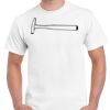 T-shirt Gildan Hammer adulte, manches courtes, 100% coton épais et doux, 203 g/m², tailles S au 5XL. Vignette