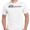 T-shirt Gildan Hammer adulte, manches courtes, 100% coton épais et doux, 203 g/m², tailles S au 5XL. Vignette