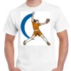 T-shirt Gildan Hammer adulte, manches courtes, 100% coton épais et doux, 203 g/m², tailles S au 5XL. Vignette
