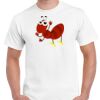 T-shirt Gildan Hammer adulte, manches courtes, 100% coton épais et doux, 203 g/m², tailles S au 5XL. Vignette