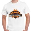 T-shirt Gildan Hammer adulte, manches courtes, 100% coton épais et doux, 203 g/m², tailles S au 5XL. Vignette