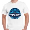 T-shirt Gildan Hammer adulte, manches courtes, 100% coton épais et doux, 203 g/m², tailles S au 5XL. Vignette