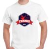 T-shirt Gildan Hammer adulte, manches courtes, 100% coton épais et doux, 203 g/m², tailles S au 5XL. Vignette