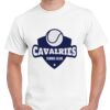 T-shirt Gildan Hammer adulte, manches courtes, 100% coton épais et doux, 203 g/m², tailles S au 5XL. Vignette