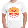 T-shirt Gildan Hammer adulte, manches courtes, 100% coton épais et doux, 203 g/m², tailles S au 5XL. Vignette