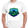T-shirt Gildan Hammer adulte, manches courtes, 100% coton épais et doux, 203 g/m², tailles S au 5XL. Vignette