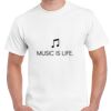 T-shirt Gildan Hammer adulte, manches courtes, 100% coton épais et doux, 203 g/m², tailles S au 5XL. Vignette