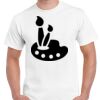 T-shirt Gildan Hammer adulte, manches courtes, 100% coton épais et doux, 203 g/m², tailles S au 5XL. Vignette