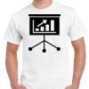 T-shirt Gildan Hammer adulte, manches courtes, 100% coton épais et doux, 203 g/m², tailles S au 5XL. Vignette