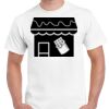T-shirt Gildan Hammer adulte, manches courtes, 100% coton épais et doux, 203 g/m², tailles S au 5XL. Vignette