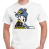 T-shirt Gildan Hammer adulte, manches courtes, 100% coton épais et doux, 203 g/m², tailles S au 5XL. Vignette
