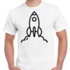 T-shirt Gildan Hammer adulte, manches courtes, 100% coton épais et doux, 203 g/m², tailles S au 5XL. Vignette