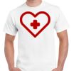 T-shirt Gildan Hammer adulte, manches courtes, 100% coton épais et doux, 203 g/m², tailles S au 5XL. Vignette